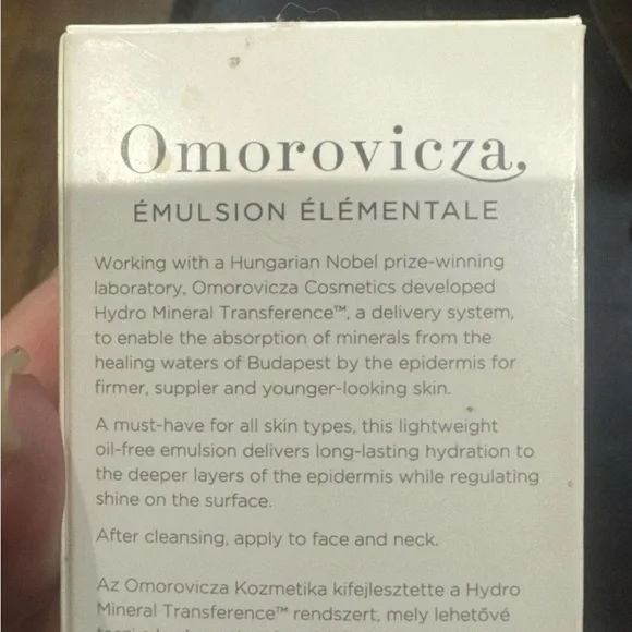 Omorovicza Elemental Emulsion Cream Skincare. NIB! SEALED! - Picture 8 of 8